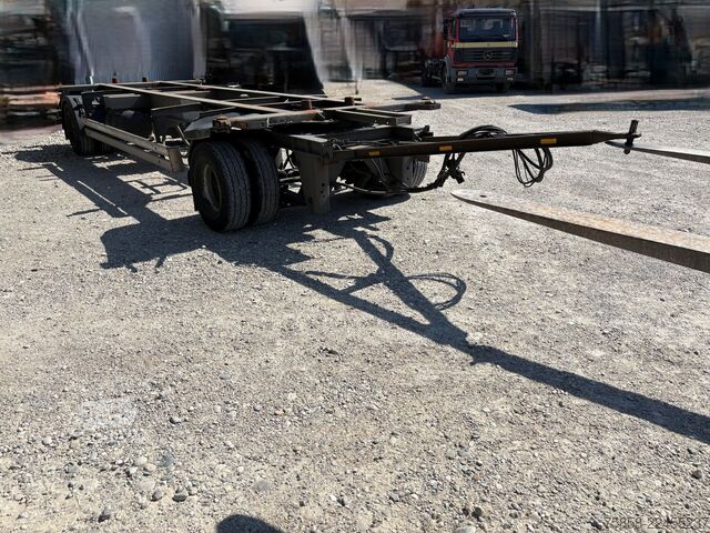 Remolque con chasis intercambiable SOMMER Verzinkte BDF Lafette 235/75R17,5 BPW