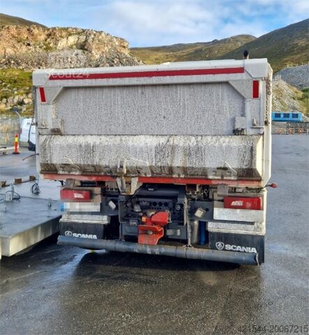 Volquete Scania R580 8x4 tippbil. Mye deler byttet!