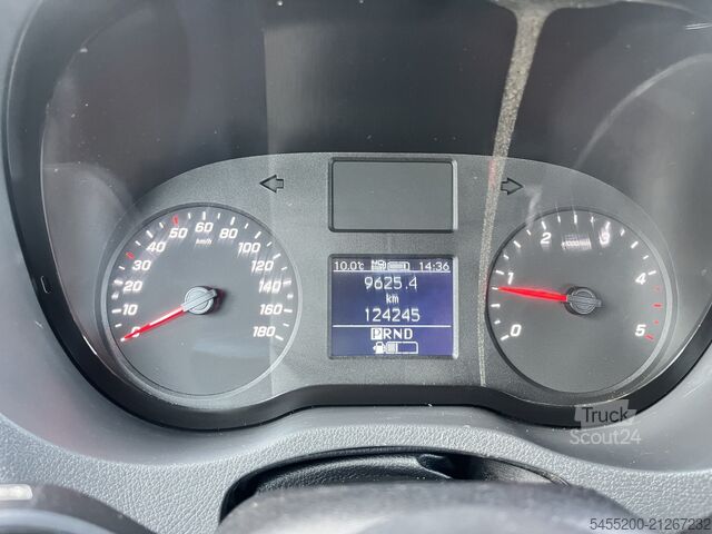 Platformas kravas automašīna ar celtni Mercedes-Benz Sprinter 514 CDI 366 Hiab Laadkraan 018T Trekha...