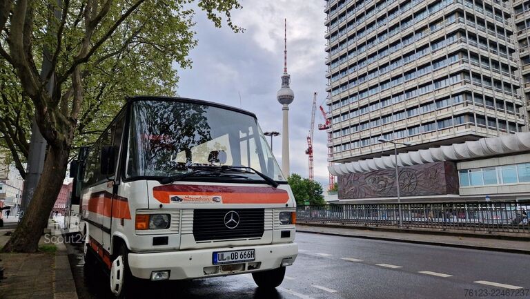 Minibus MERCEDES-BENZ Ernst Auwärter Teamstar Vario 814 H Kennzeichen