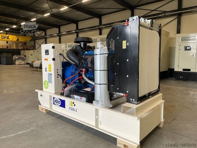 Agregatas FG Wilson P200-3 - 200 kVA Open Genset - DPX-16011-O
