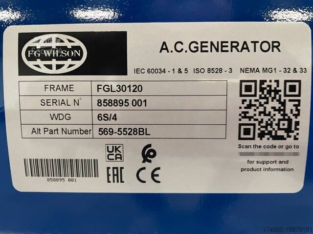 Aggregaat FG Wilson P200-3 - 200 kVA Open Genset - DPX-16011-O