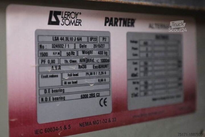 Agregat Atlas Copco QAS 150 Diesel, 150KVA * Non Working *