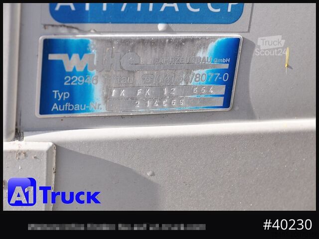 Рефрижераторний вантажівка MERCEDES-BENZ Atego 1222, Kühlkoffer, Carrier Supra 1150 Mt, LBW