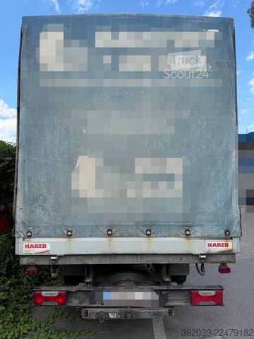 Ponyvával szerelt furgon IVECO Daily 35C17 E6 PRITSCHE PLANE