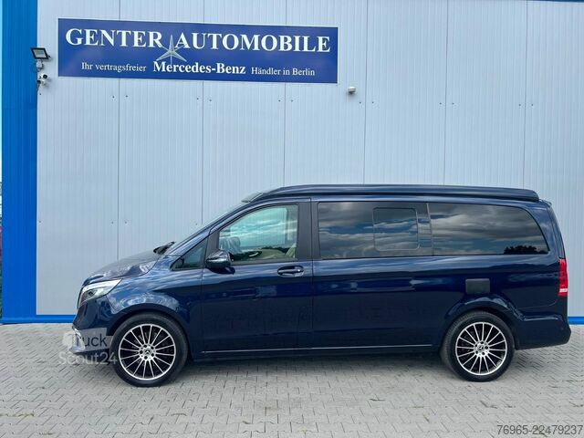 Campingvogn MERCEDES-BENZ V 300 LANG MARCO POLO LED AIRMATIC KÜCHE WEBASTO