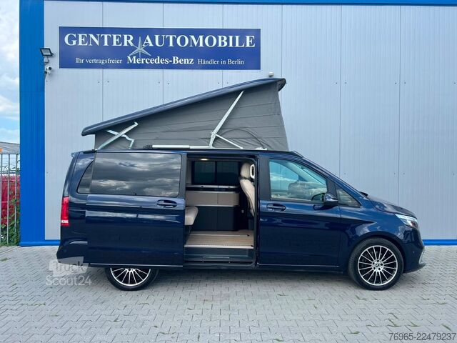 Campingvogn MERCEDES-BENZ V 300 LANG MARCO POLO LED AIRMATIC KÜCHE WEBASTO