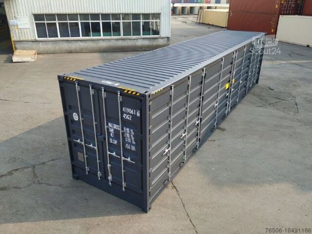 Закр. стальной контейнер  40' HC Side Door one-way Seecontainer