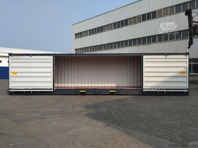 Закр. стальной контейнер  40' HC Side Door one-way Seecontainer