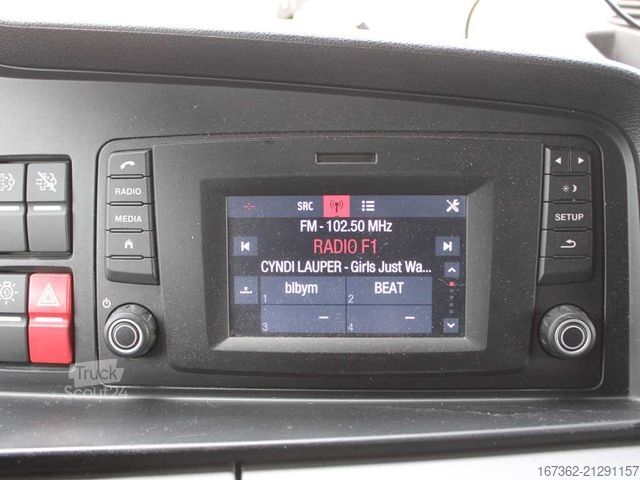 Camión plataforma con toldo MAN TGM 18.340, LIFTING ROOF, EURO 6