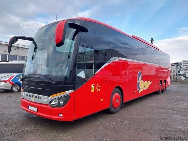 Autocar SETRA S 517 HD, 6X2, EURO 6, 60 SEATS, WC, TV