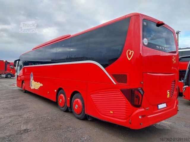 Autocar SETRA S 517 HD, 6X2, EURO 6, 60 SEATS, WC, TV