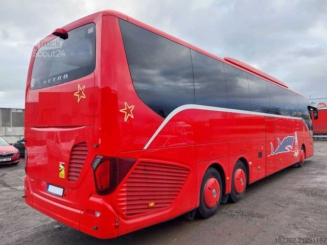 Autocar SETRA S 517 HD, 6X2, EURO 6, 60 SEATS, WC, TV