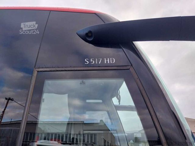 Autocar SETRA S 517 HD, 6X2, EURO 6, 60 SEATS, WC, TV