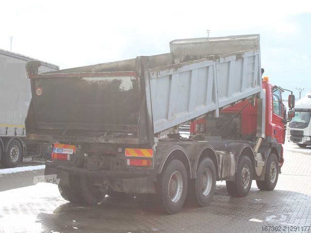 Wywrotka DAF FAD CD 85.460, 8X4, EURO 5, THREE SIDED, 15m³