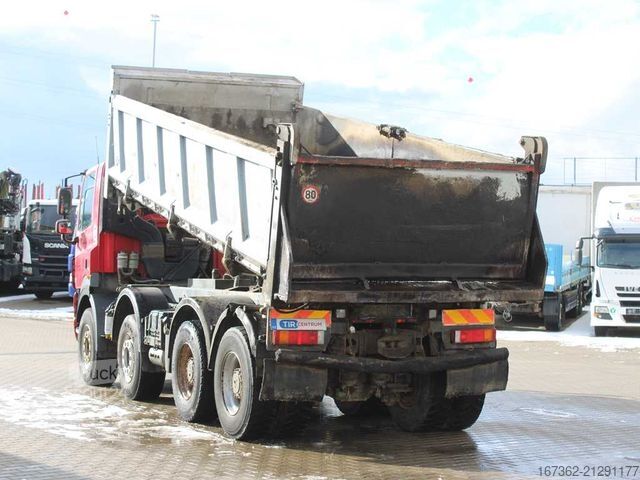 Wywrotka DAF FAD CD 85.460, 8X4, EURO 5, THREE SIDED, 15m³