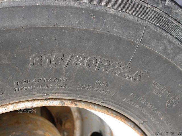 Wywrotka DAF FAD CD 85.460, 8X4, EURO 5, THREE SIDED, 15m³