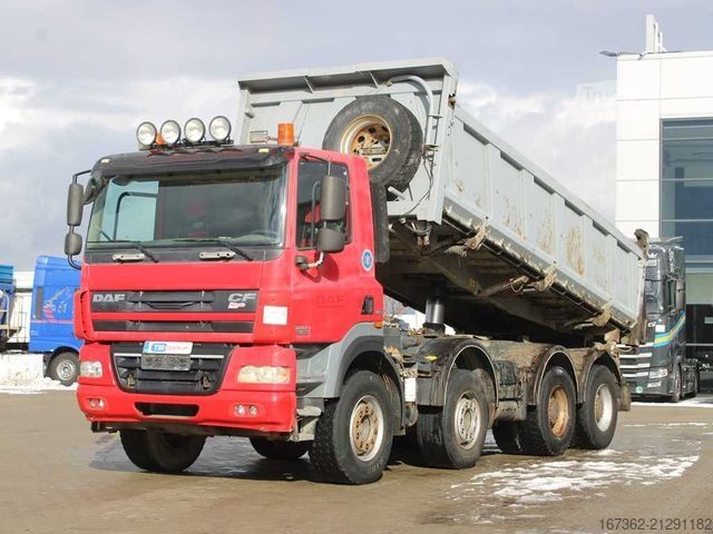 Trójstronna wywrotka DAF FAD CD 85.460, 8X4, EURO 5, THREE SIDED, 15m³