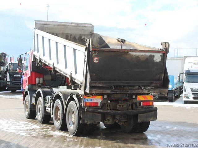 Trójstronna wywrotka DAF FAD CD 85.460, 8X4, EURO 5, THREE SIDED, 15m³