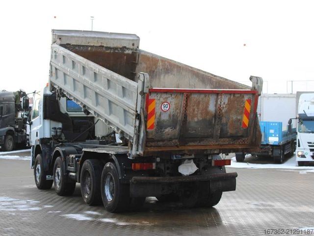 Wywrotka DAF FAD CD 85.460, EURO 4, 8X4, THREE SIDED, 15 m³