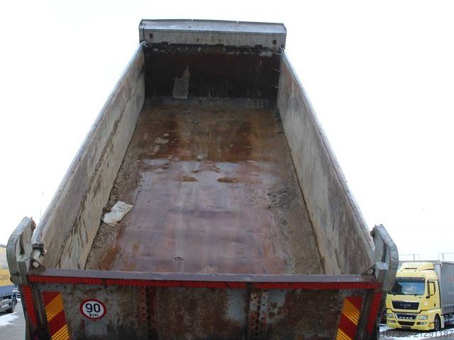 Wywrotka DAF FAD CD 85.460, EURO 4, 8X4, THREE SIDED, 15 m³