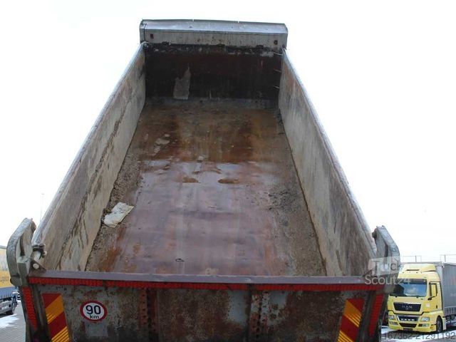 Trójstronna wywrotka DAF FAD CD 85.460, EURO 4, 8X4, THREE SIDED, 15 m³