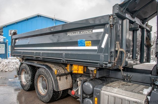 Camión volquete trilateral MERCEDES-BENZ Arocs 2651 LK  6x6 HAD Meiller Bordmatik