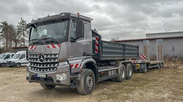 Abrollkipper MERCEDES-BENZ Arocs 2651 LK 6x4 Meiller RS 21.60/ mit Abrollbe