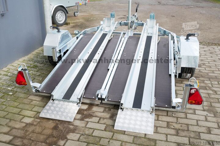 Motorkerékpár utánfutó DEBON ROADSTER MOTO2 1300kg 265x170cm