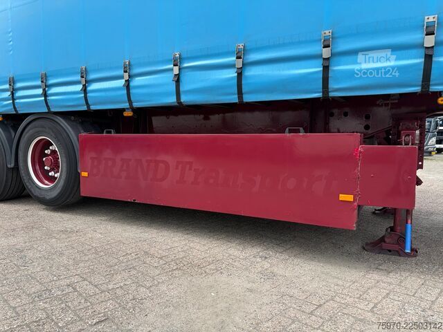 Presenninger, der kan skubbes Groenewegen DRO-15-27 B 3x BPW  ALUMINIUM ZIJBORDEN  LAADKL...