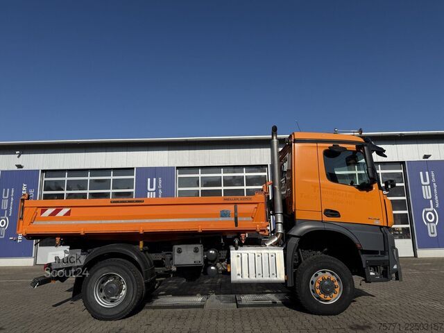 Ανατρεπόμενο Mercedes-Benz AROCS 2042 4x4 EURO6 WYWROTKA TRÓJSTRONNA