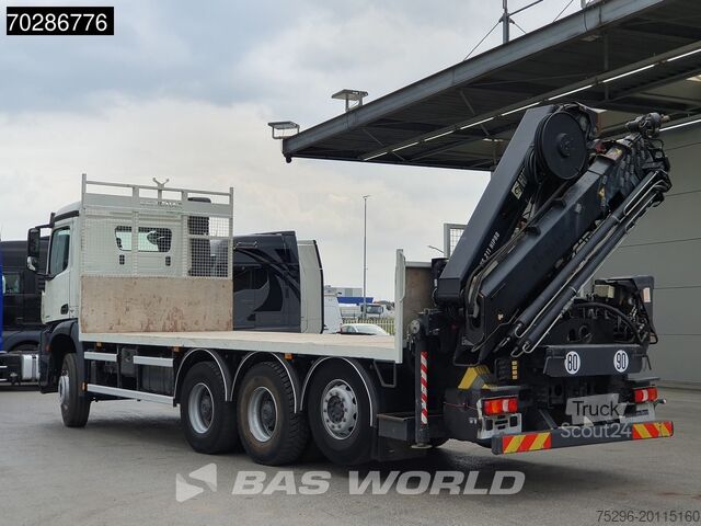 Plateau de chargement Mercedes Arocs 3240 8X4 HIAB 211E-6 HIPRO Big-Axle Lift+...