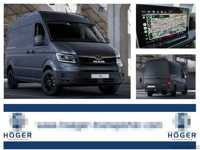 Фургон з високим дахом MAN TGE 3.140 35 L3H3 Next Level LED AHK 10,4 TFT