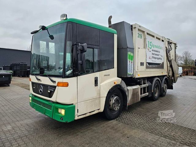 Autospecială de gunoi MERCEDES-BENZ 2629 2 Kammern, Euro 6 Filter, Faun 22 cbm