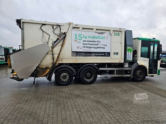 Autospecială de gunoi MERCEDES-BENZ 2629 2 Kammern, Euro 6 Filter, Faun 22 cbm