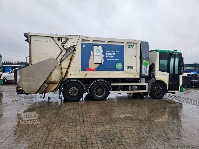 Autospecială de gunoi MERCEDES-BENZ 2629 2 Kammer, Faun, Euro 6 Filter