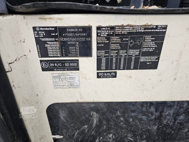 Autospecială de gunoi MERCEDES-BENZ 2629 2 Kammer, Faun, Euro 6 Filter