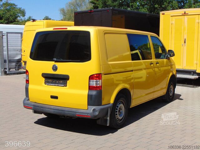 Ploščati dostavnik VW T5 TRANSPORTER 2.0 TDI 3Sitzer -2x Schiebetür-