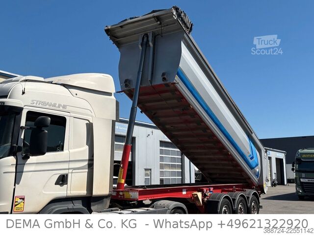 Semi-reboque basculante STAS S300CX **Kippauflieger*elektr. Plane*Lift*SAF