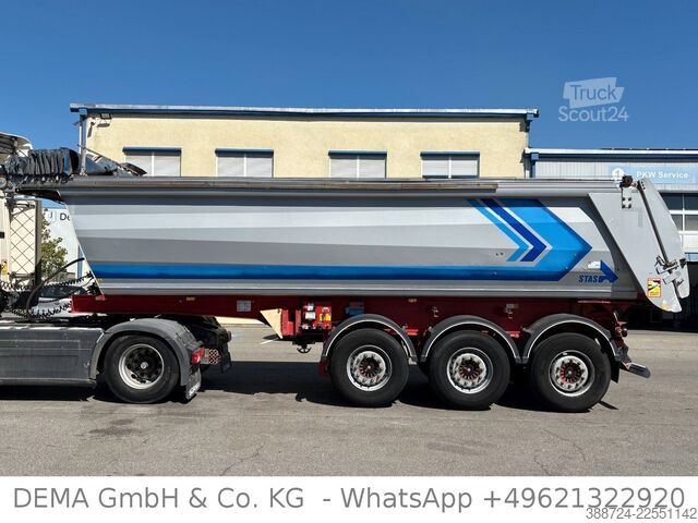 Semi-reboque basculante STAS S300CX **Kippauflieger*elektr. Plane*Lift*SAF