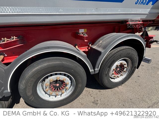 Semi-reboque basculante STAS S300CX **Kippauflieger*elektr. Plane*Lift*SAF