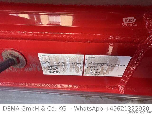 Semi-reboque basculante STAS S300CX **Kippauflieger*elektr. Plane*Lift*SAF