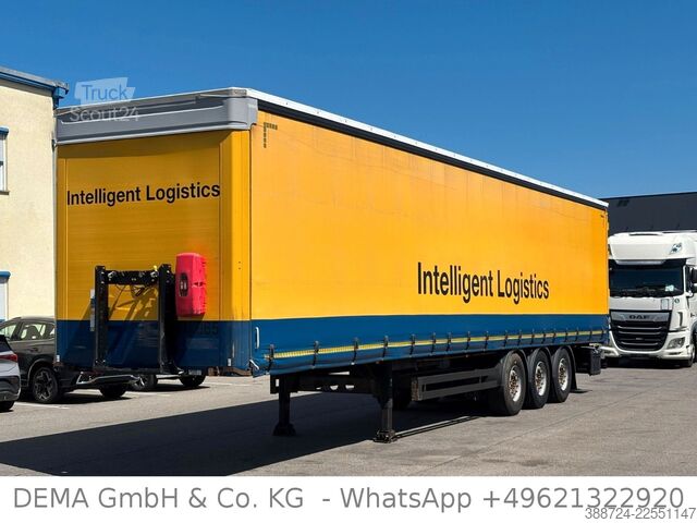 Öppen semitrailer med kapell KÖGEL S 24-1*TÜV*Liftachse*SAF*Edscha*XL-Zertifikat*