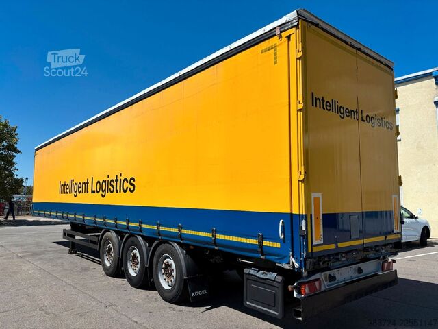 Öppen semitrailer med kapell KÖGEL S 24-1*TÜV*Liftachse*SAF*Edscha*XL-Zertifikat*