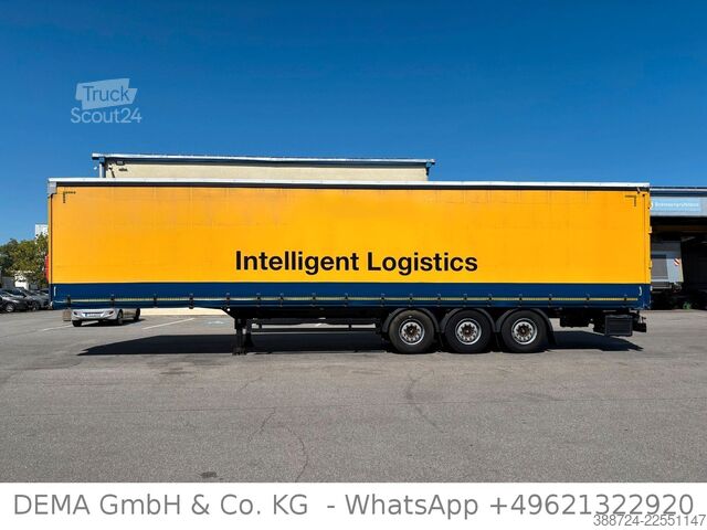 Öppen semitrailer med kapell KÖGEL S 24-1*TÜV*Liftachse*SAF*Edscha*XL-Zertifikat*