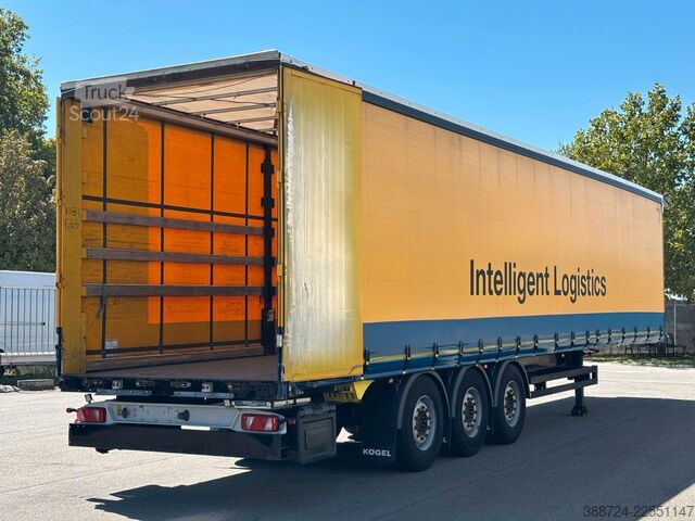 Öppen semitrailer med kapell KÖGEL S 24-1*TÜV*Liftachse*SAF*Edscha*XL-Zertifikat*