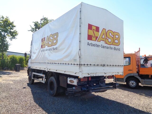 LKW mit Pritsche & Plane MERCEDES-BENZ 1117,  4x4 , Topsleeper ,nur 206Tkm , Tüv 8 / 27