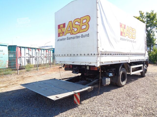 LKW mit Pritsche & Plane MERCEDES-BENZ 1117,  4x4 , Topsleeper ,nur 206Tkm , Tüv 8 / 27