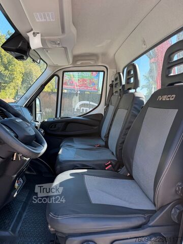 Kravas automašīna ar furgonu un celtni IVECO Daily 72-180 Meiller Kipper Kran 10m FUNK AHK