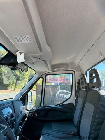 Kravas automašīna ar furgonu un celtni IVECO Daily 72-180 Meiller Kipper Kran 10m FUNK AHK